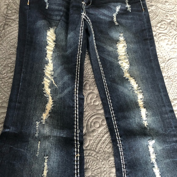 Virgin Only Flare Jeans - Picture 2 of 6
